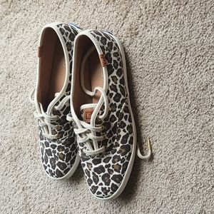 Keds leopard print sneakers